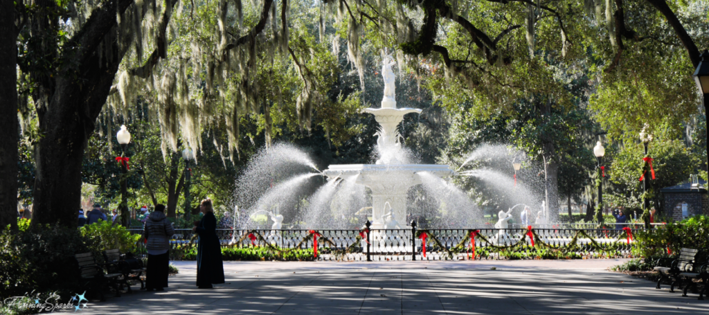 Forsyth Park Fountain in Savannah Georgia @FanningSparks