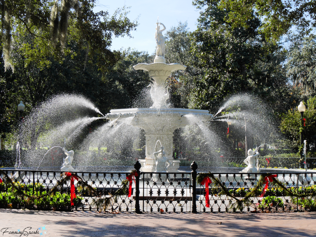 Forsyth Park Fountain in Savannah Georgia   @FanningSparks