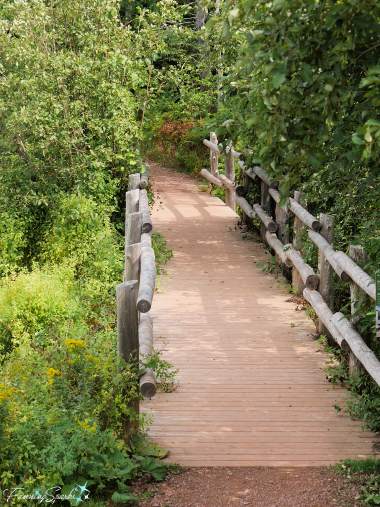 Bridge Crossing to Haunted Woods at Green Gables   @FanningSparks