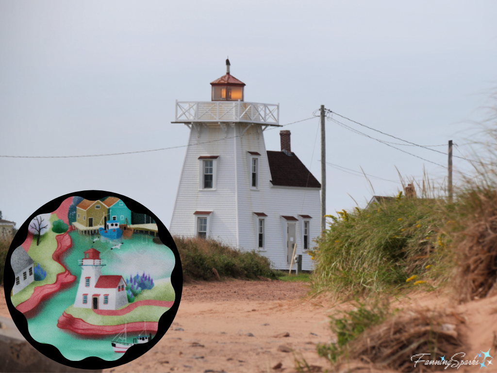 Rustico Harbour Lighthouse with Gaia Marfurt Design Element   @FanningSparks