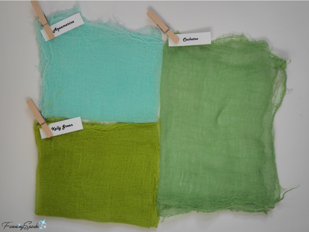 Experimenting with Fabric Dye – FanningSparks