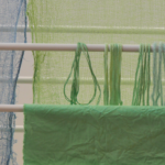 Drying Dyed Swatches @FanningSparks