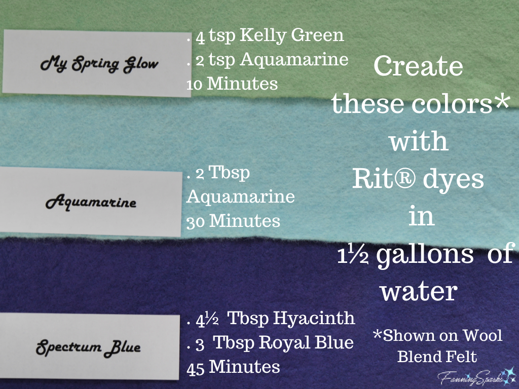 Dyeing gradations using Rit All Purpose Liquid Dyes: Getting started -  QUILTsocial
