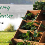 Strawberry Tower Planter DIY Tutorial @FanningSparks