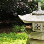Japanese Stone Lantern at Gibbs Gardens @FanningSparks