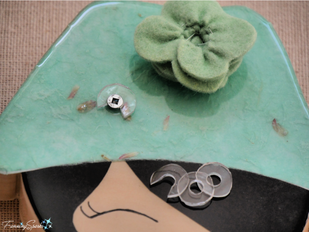 TIP: Cut C-Shaped Washers from Dripped Epoxy Resin   @FanningSparks