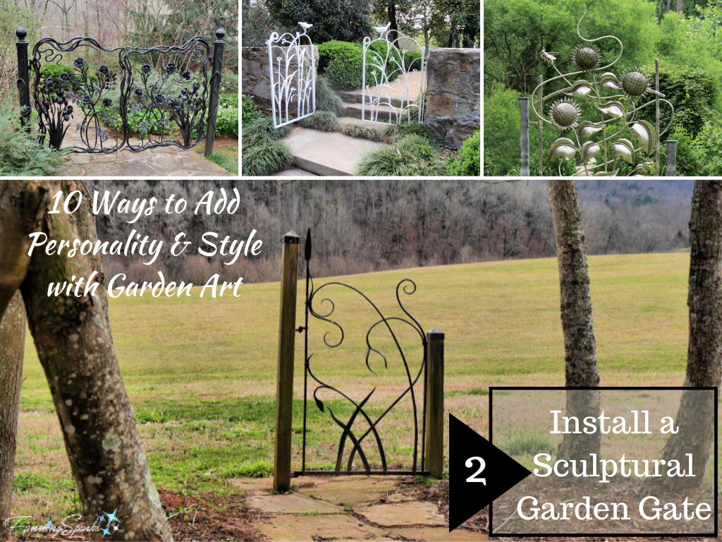#2 Install a Sculptural Garden Gate   @FanningSparks