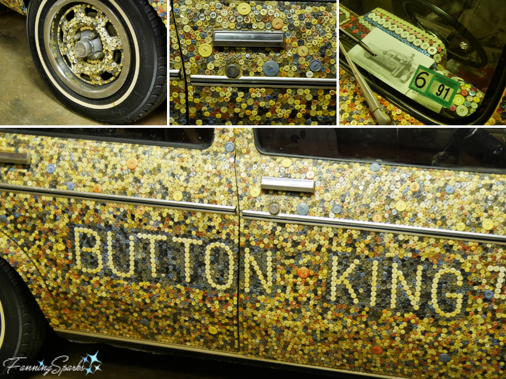 Button King’s Button-Covered Chevrolet Chevette   @FanningSparks