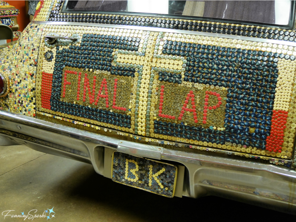 Button King’s Button-Covered Hearse   @FanningSparks