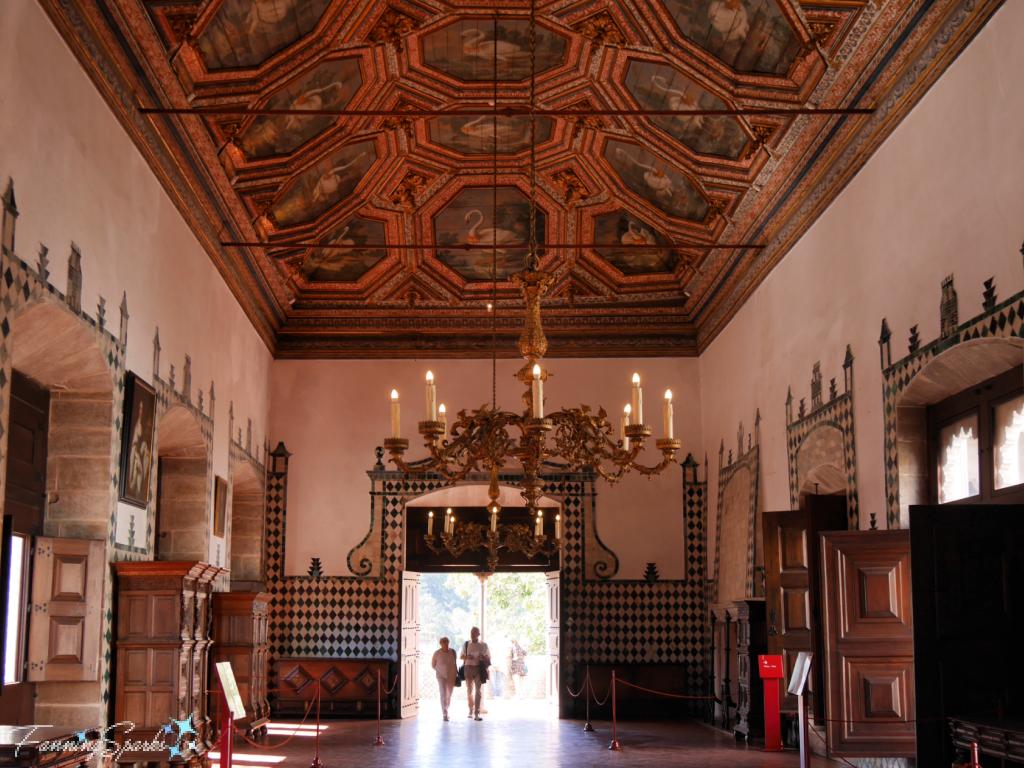 Swan Hall in National Palace Sintra Portugal   @FanningSparks