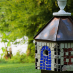 New Broken China Triplex Birdhouse @FanningSparks