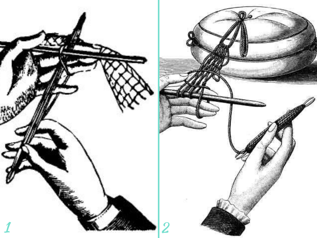 Diagrams of Holding Netting Tools   @FanningSparks
