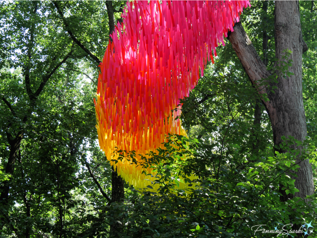 A Rainbow Sky of Fluttering Ribbons – FanningSparks