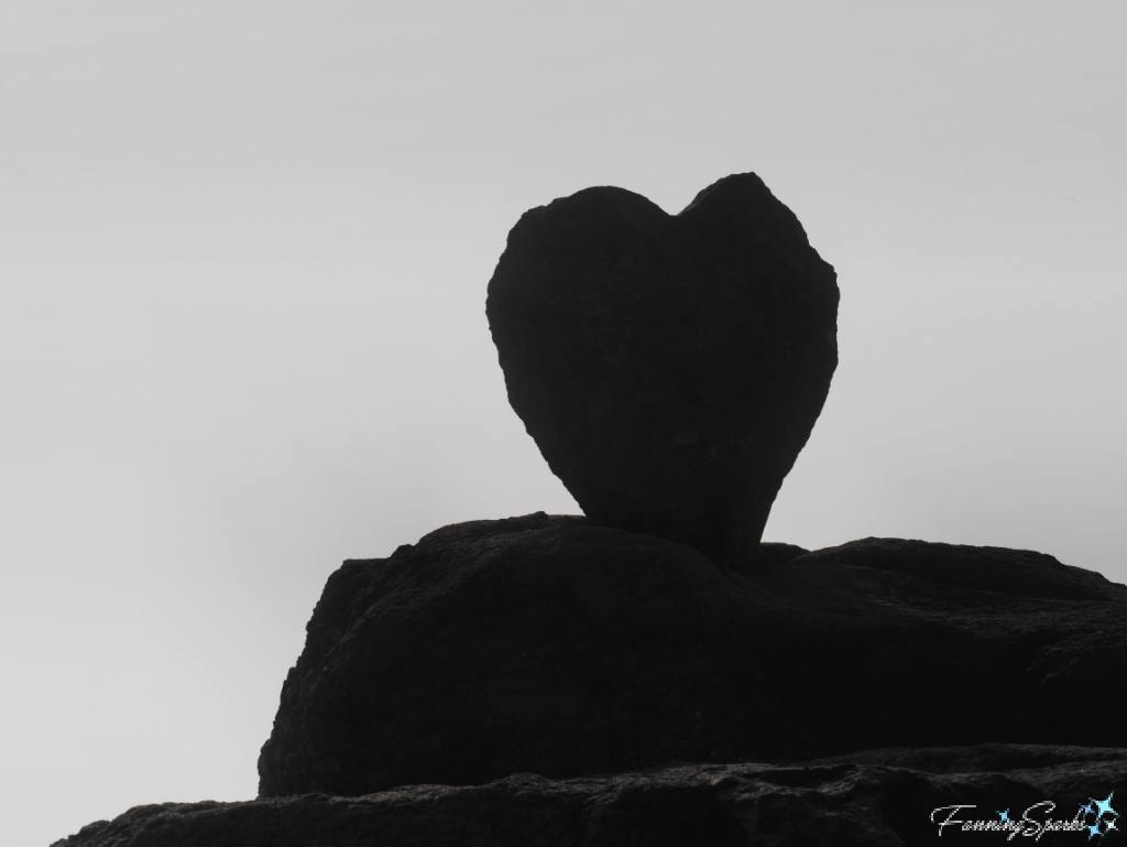 Heart-Shaped Rock at Brier Island Lighthouse Nova Scotia  @FanningSparks 