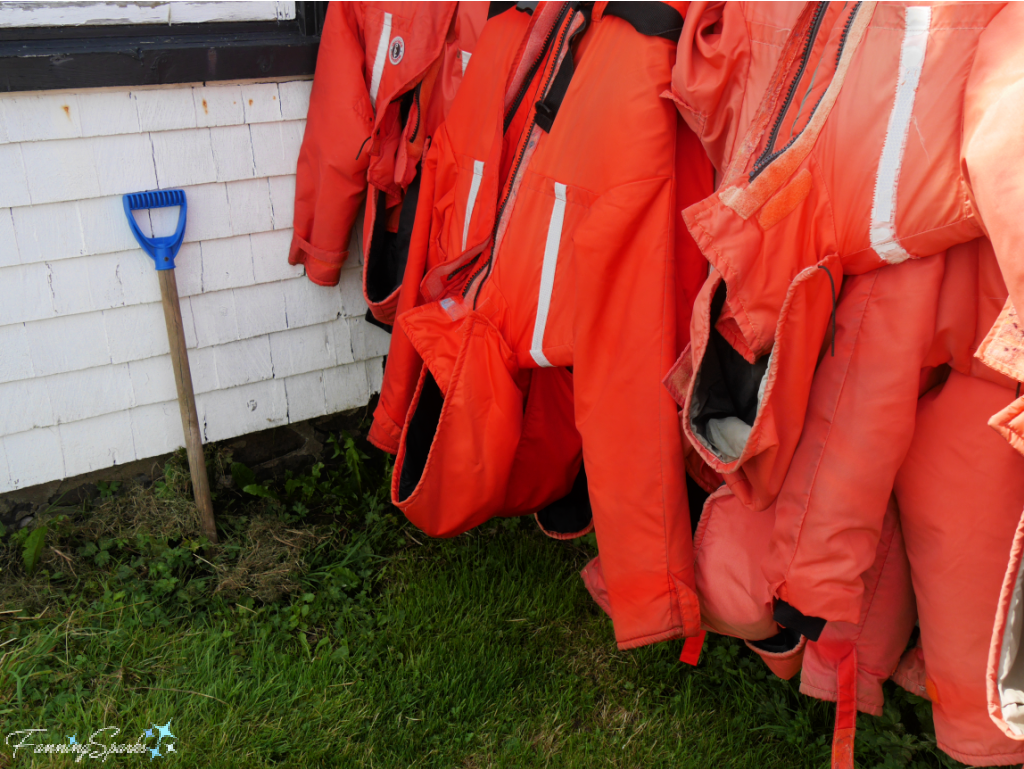 Survival Suits Ready for Ocean Explorations Guests   @FanningSparks