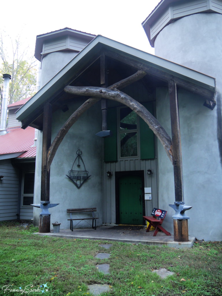 Clay Spencer Blacksmith Shop at John C Campbell Folk School   @FanningSparks