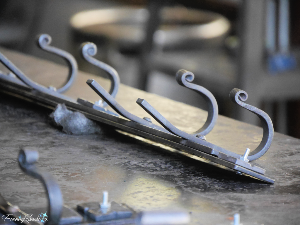 Student Project in Blacksmithing Class at John C Campbell Folk School   