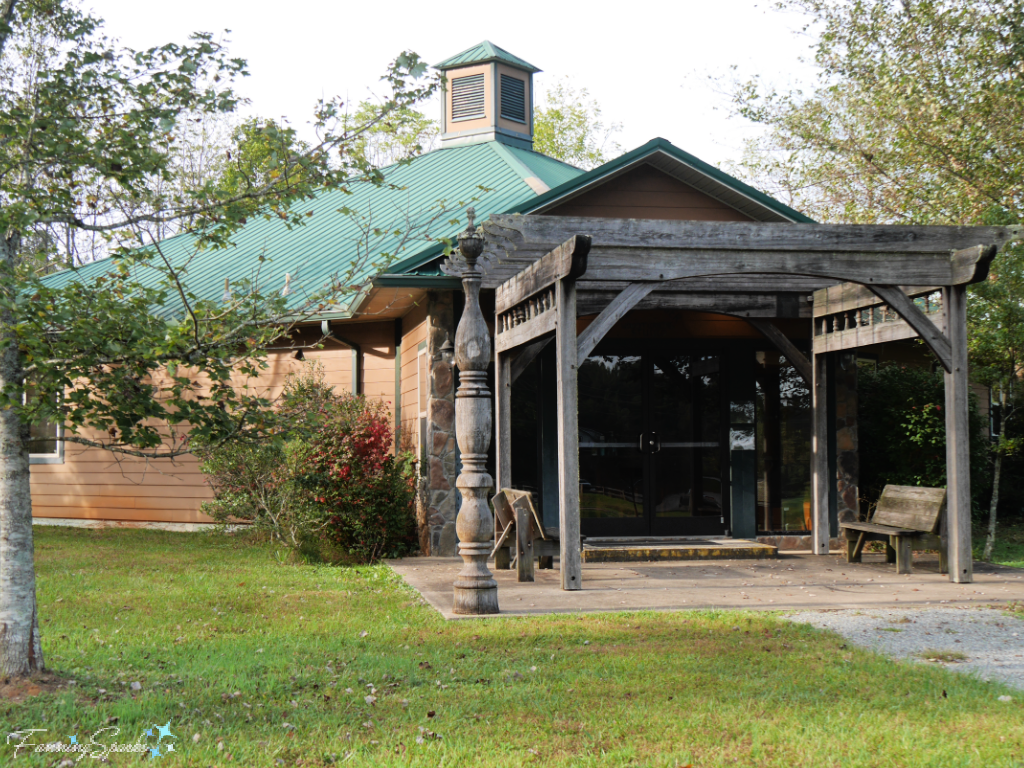 Willard Baxter Woodturning Studio at John C Campbell Folk School   @FanningSparks