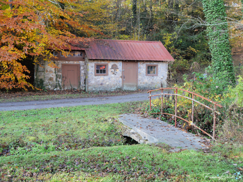 Bridge to Spring House at the John C Campbell Folk School   @FanningSparks