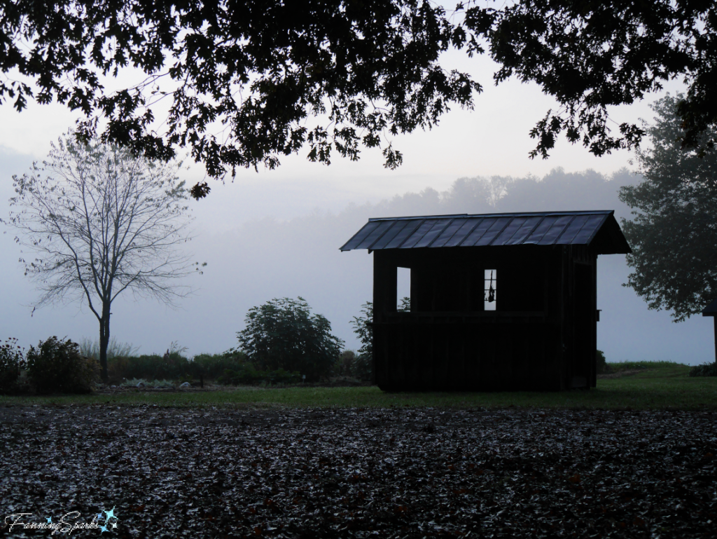 Garden Produce Stand in Early Morning at the John C Campbell Folk School   @FanningSparks