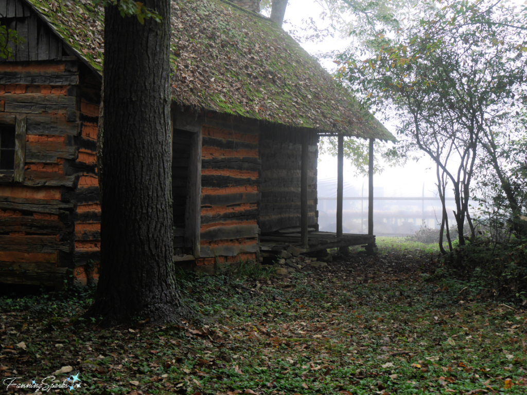 Log Museum Back Porch at the John C Campbell Folk School   @FanningSparks