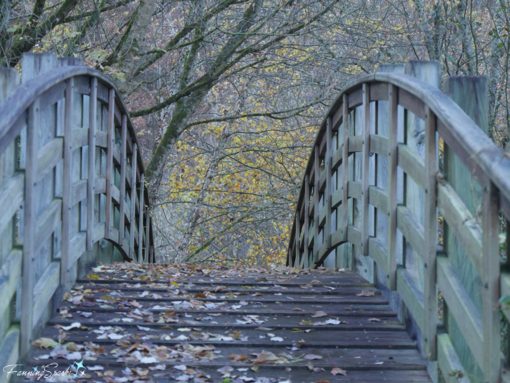 Looking Over Rainbow Bridge at the John C Campbell Folk School   @FanningSparks