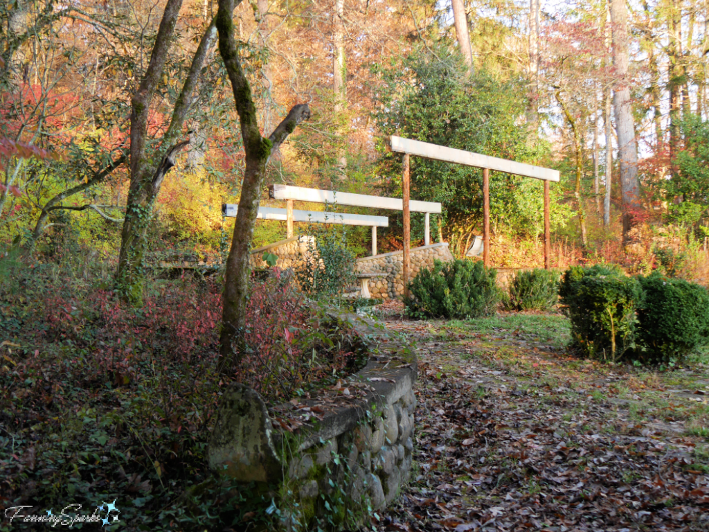 Moulton Gardens in Morning Sunlight at the John C Campbell Folk School   @FanningSparks