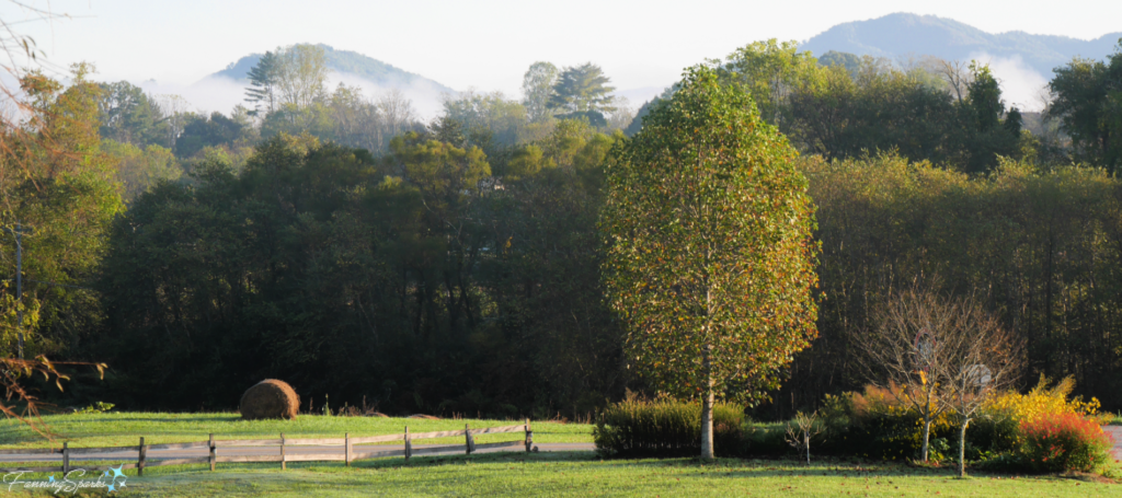 Mountain View Over Brasstown Road at the John C Campbell Folk School @FanningSparks