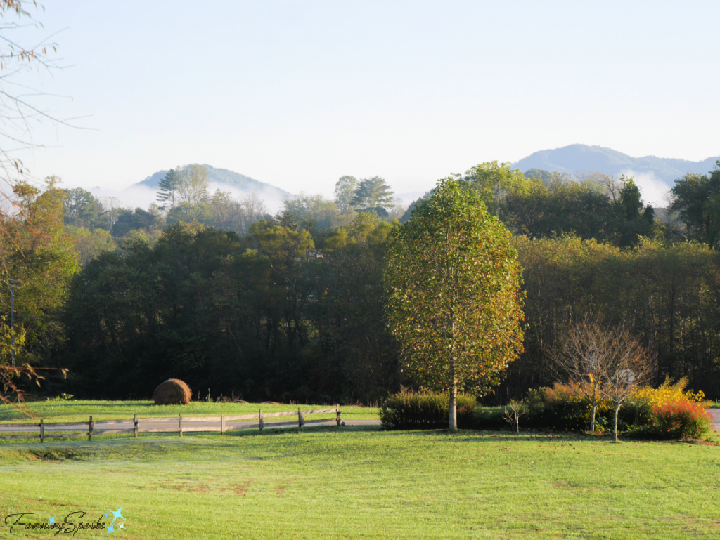 Mountain View Over Brasstown Road at the John C Campbell Folk School   @FanningSparks