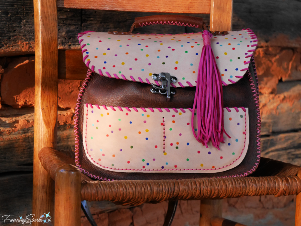 My Whimsical Leather Camera Bag   @FanningSparks