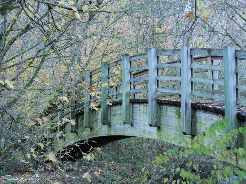 Rainbow Bridge Viewed From Bank at the John C Campbell Folk School   @FanningSparks