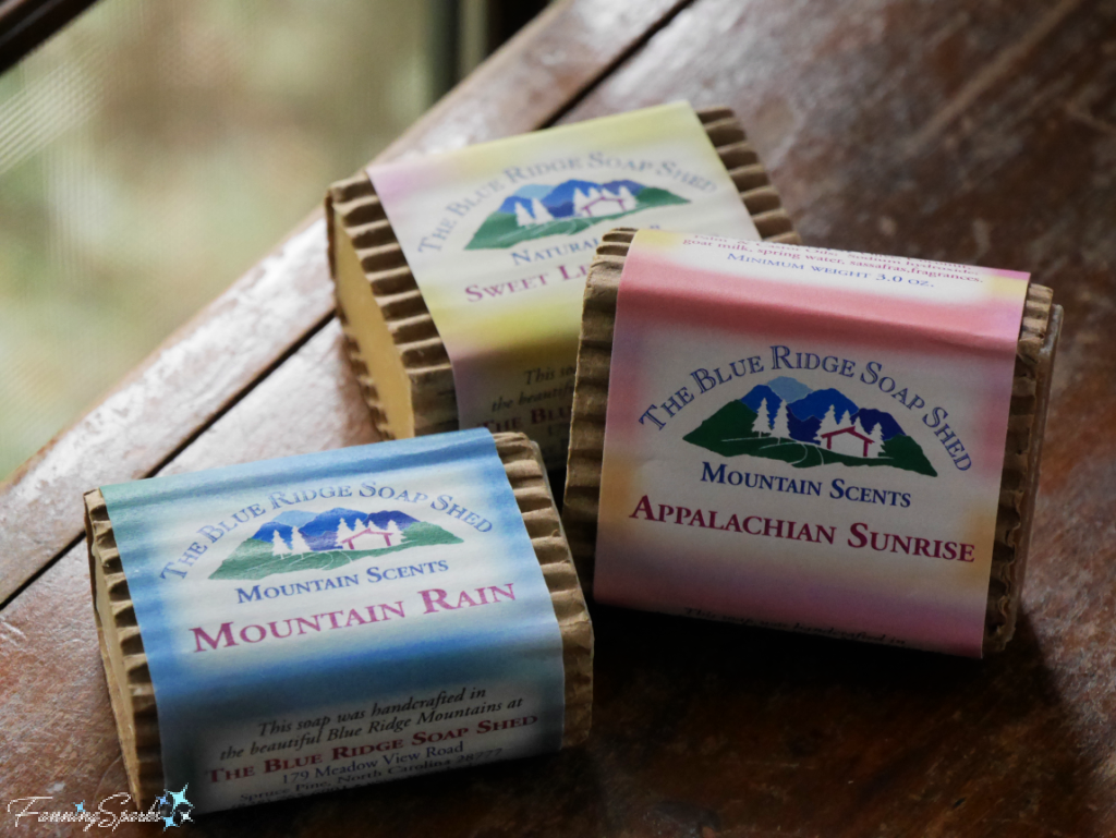 Soap by The Blue Ridge Soap Shed Selected Scents   @FanningSparks