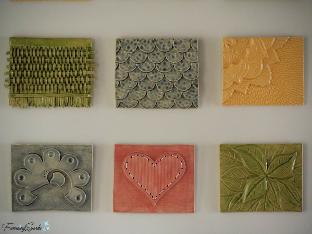 OOAK Ceramic Tile Collection - 7 to 12@FanningSparks