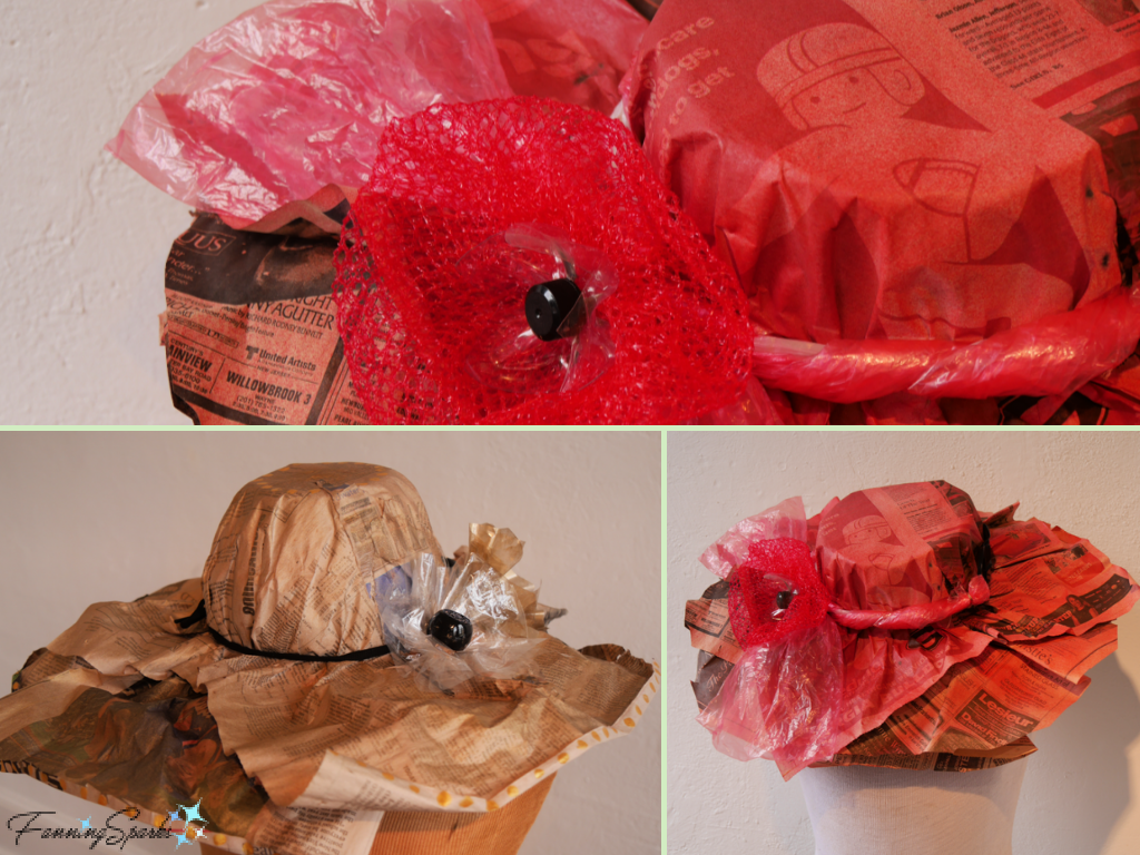 Paper Sun Hats by Margaret Agner   @FanningSparks