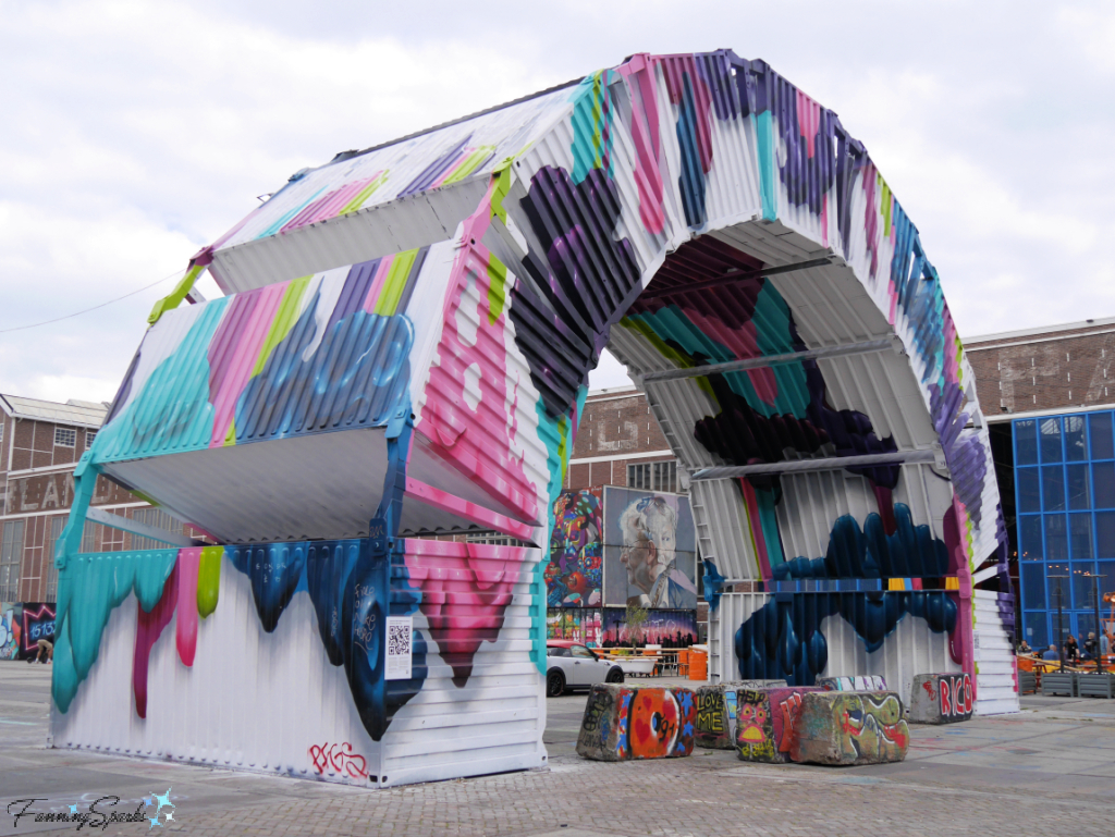 Container Arch at NDSM Noord-Amsterdam    @FanningSparks