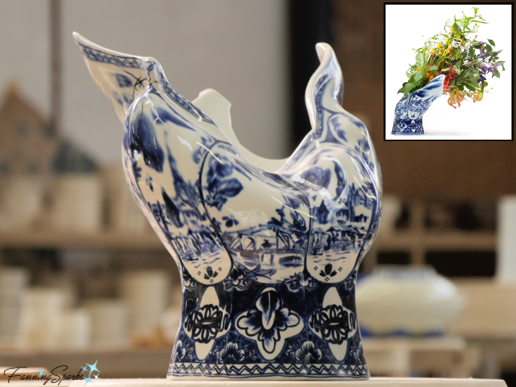 Royal Delft Blow Away Vase for Moooi by Front   @FanningSparks