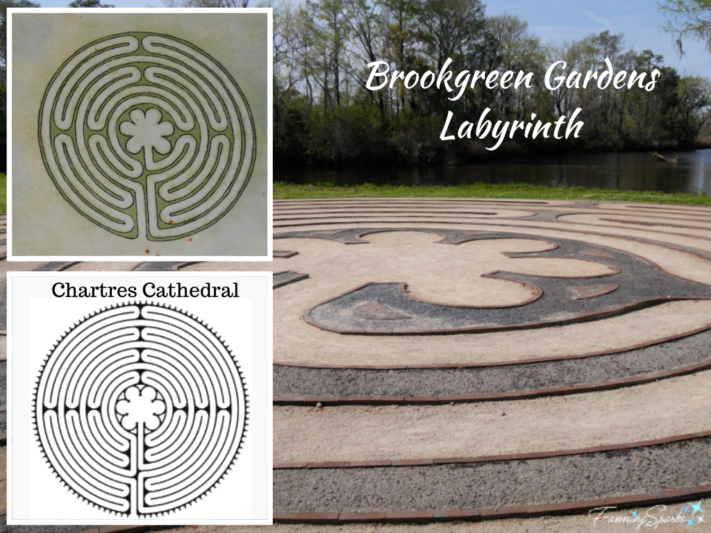 Brookgreen Gardens Labyrinth – Chartres Pattern   @FanningSparks