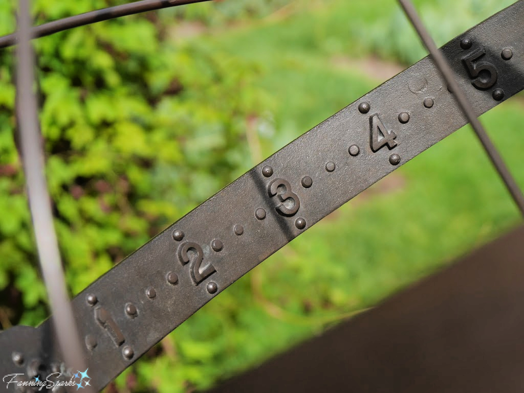 Closeup of Armillary Sundial at Keukenhof Gardens   @FanningSparks