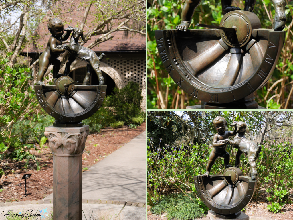 Hemispherium Dial at Brookgreen Gardens   @FanningSparks