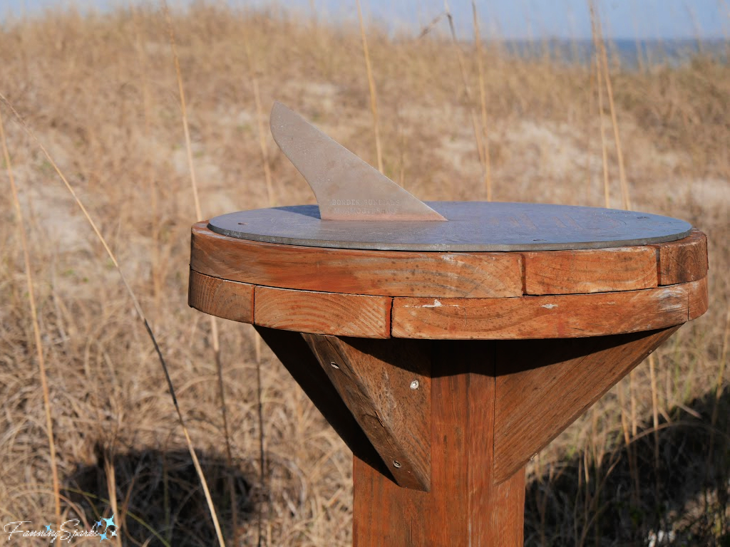 Horizontal Sundial at Carolina Beach   @FanningSparks