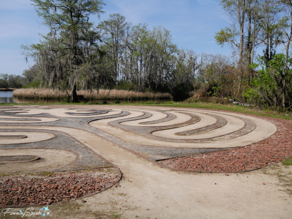 Labyrinth at Brookgreen Gardens SC   @FanningSparks