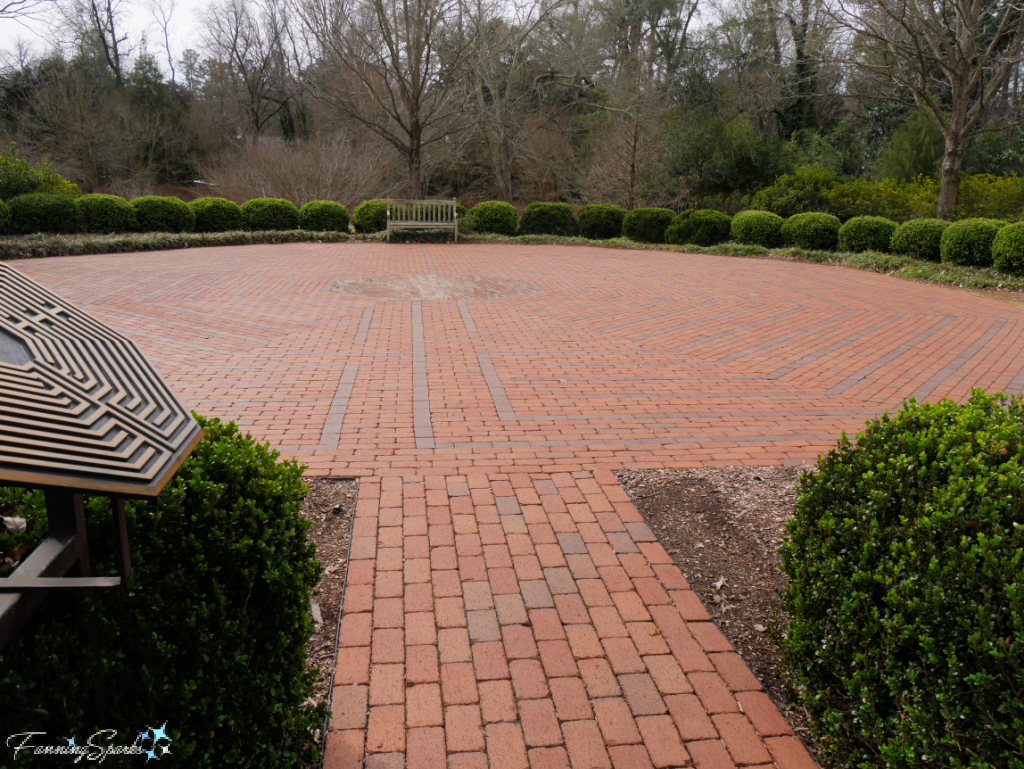 Labyrinth at Hopelands Gardens SC   @FanningSparks