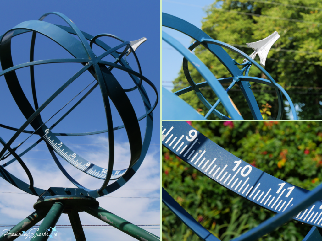 Parade Square Sundial in Chester Nova Scotia   @FanningSparks