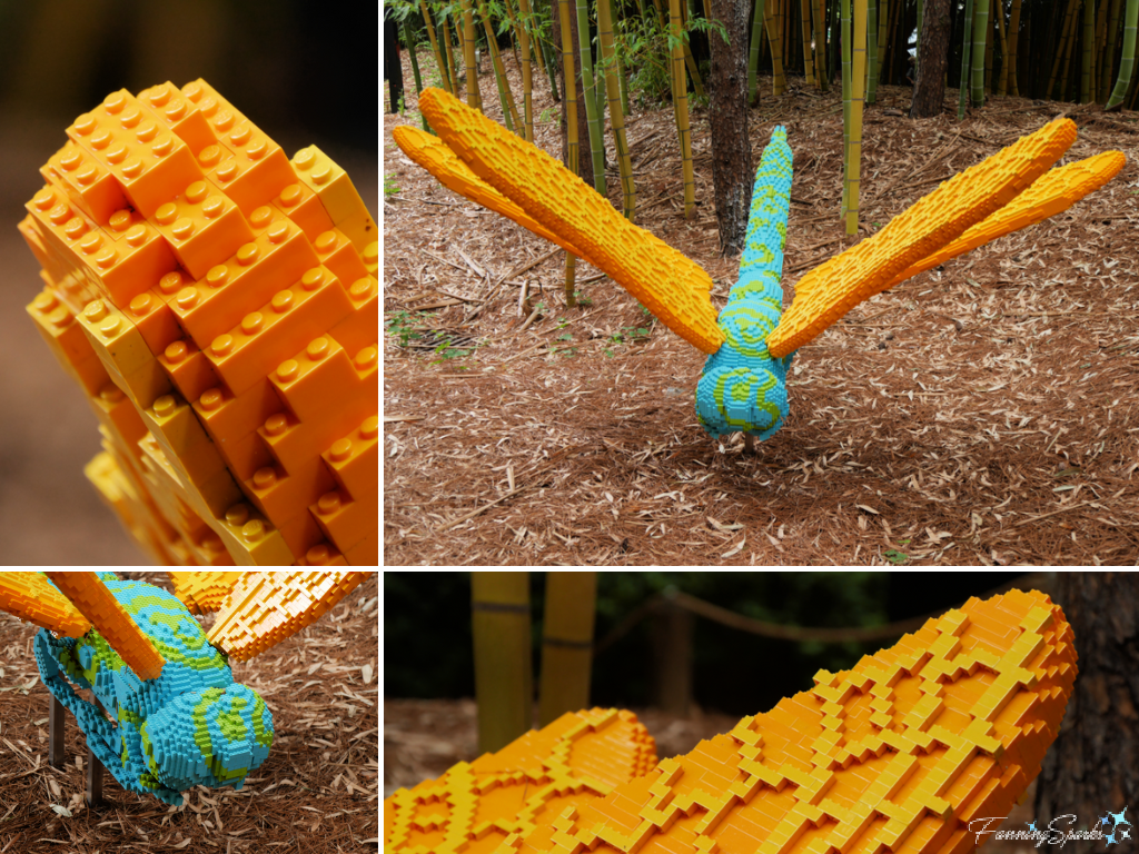 Dragonfly of LEGO Bricks by Sean Kenney Nature POP  @FanningSparks 