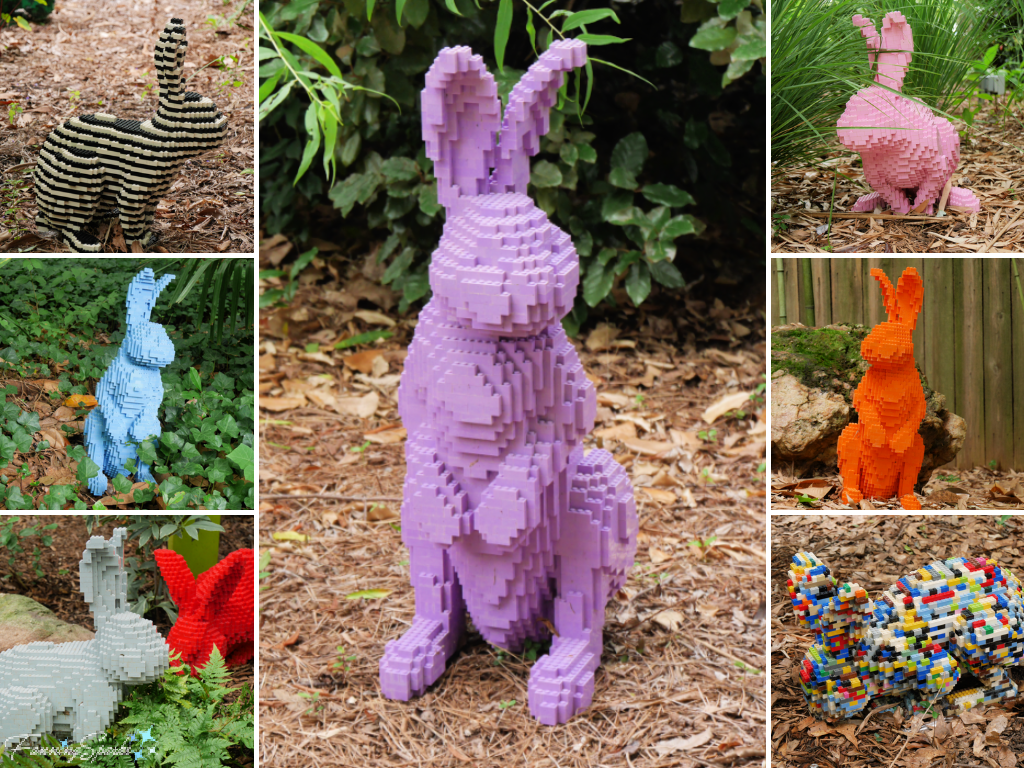 Rabbits of LEGO Bricks by Sean Kenney   @FanningSparks