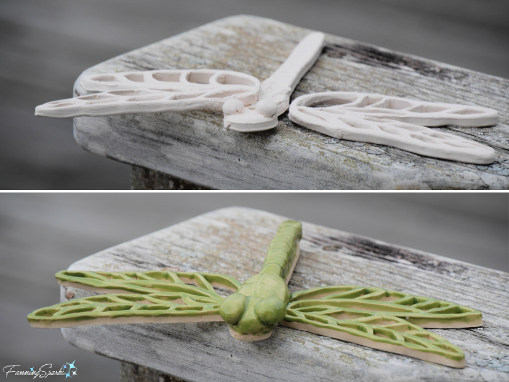 Ceramic Dragonfly First and Second Attempt   @FanningSparks