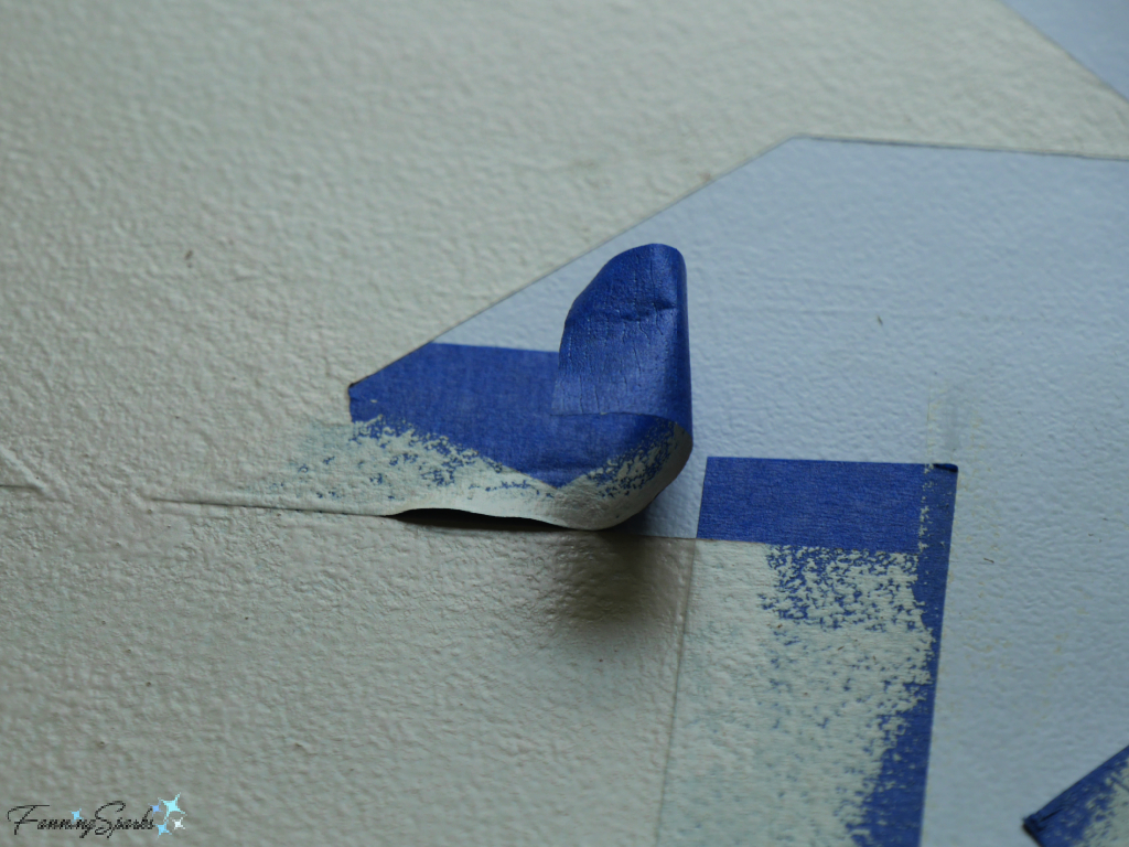 Taping for Painting – Remove Tape   @FanningSparks