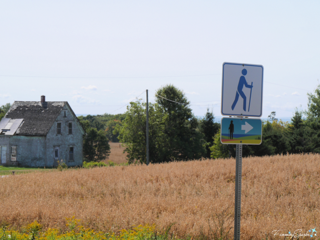 Island Walk Sign Near New Argyle Road PEI   @FanningSparks