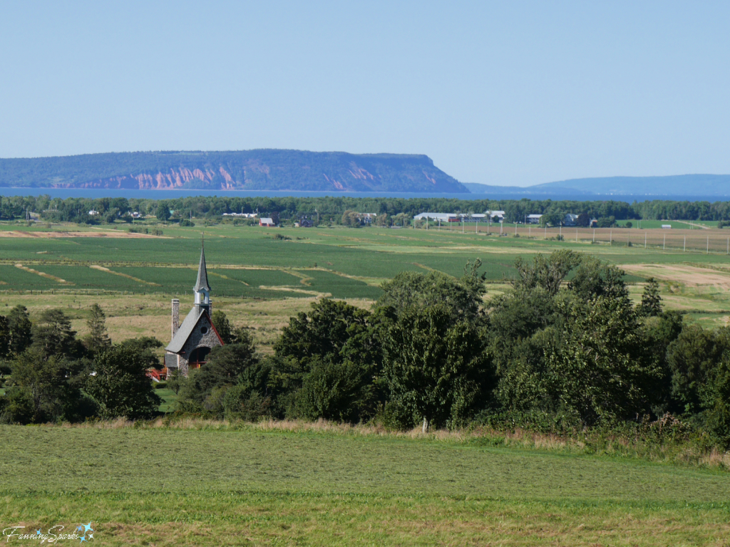 The Landscape of Grand Pré with Cape Blomidon @FanningSparks