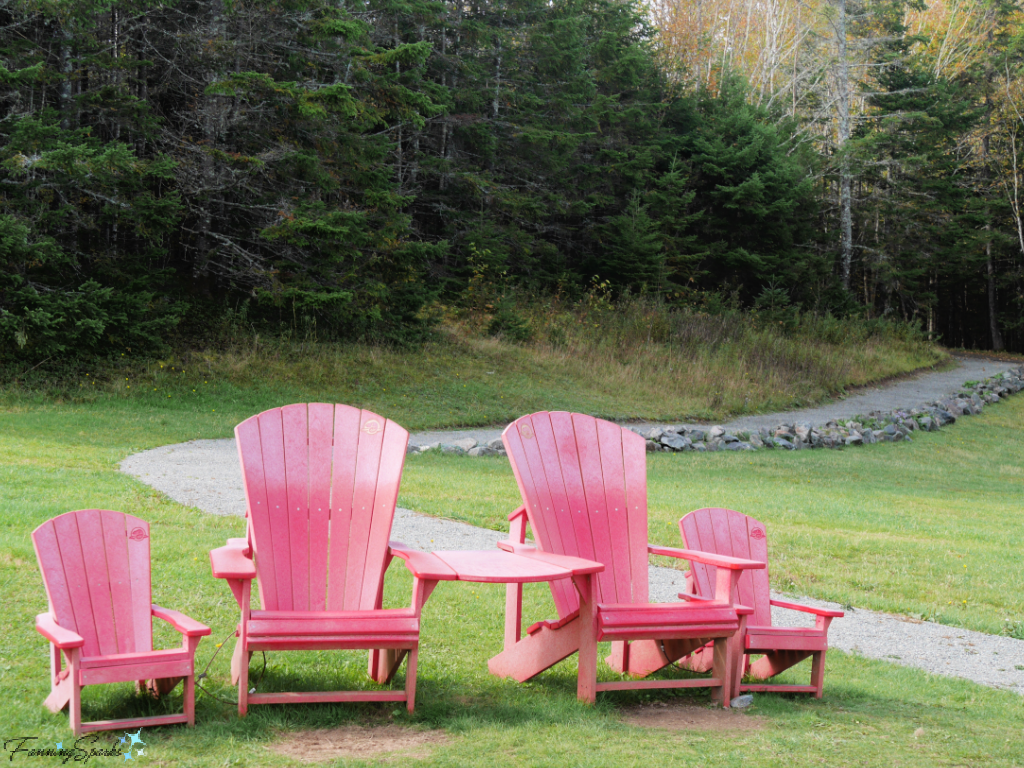 Adult and Kids Chairs at Bennett Lake in Fundy National Park   @FanningSparks